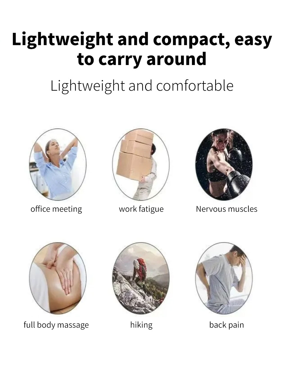 Tinyho SE Deep Tissue Massage Gun - 5 Precision Attachments