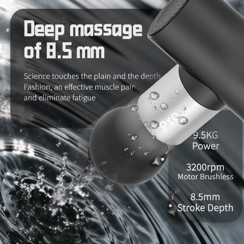 T830 Mini Grey Massage Gun