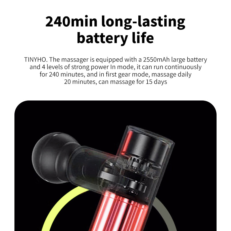 T830 Mini Red Massage Gun